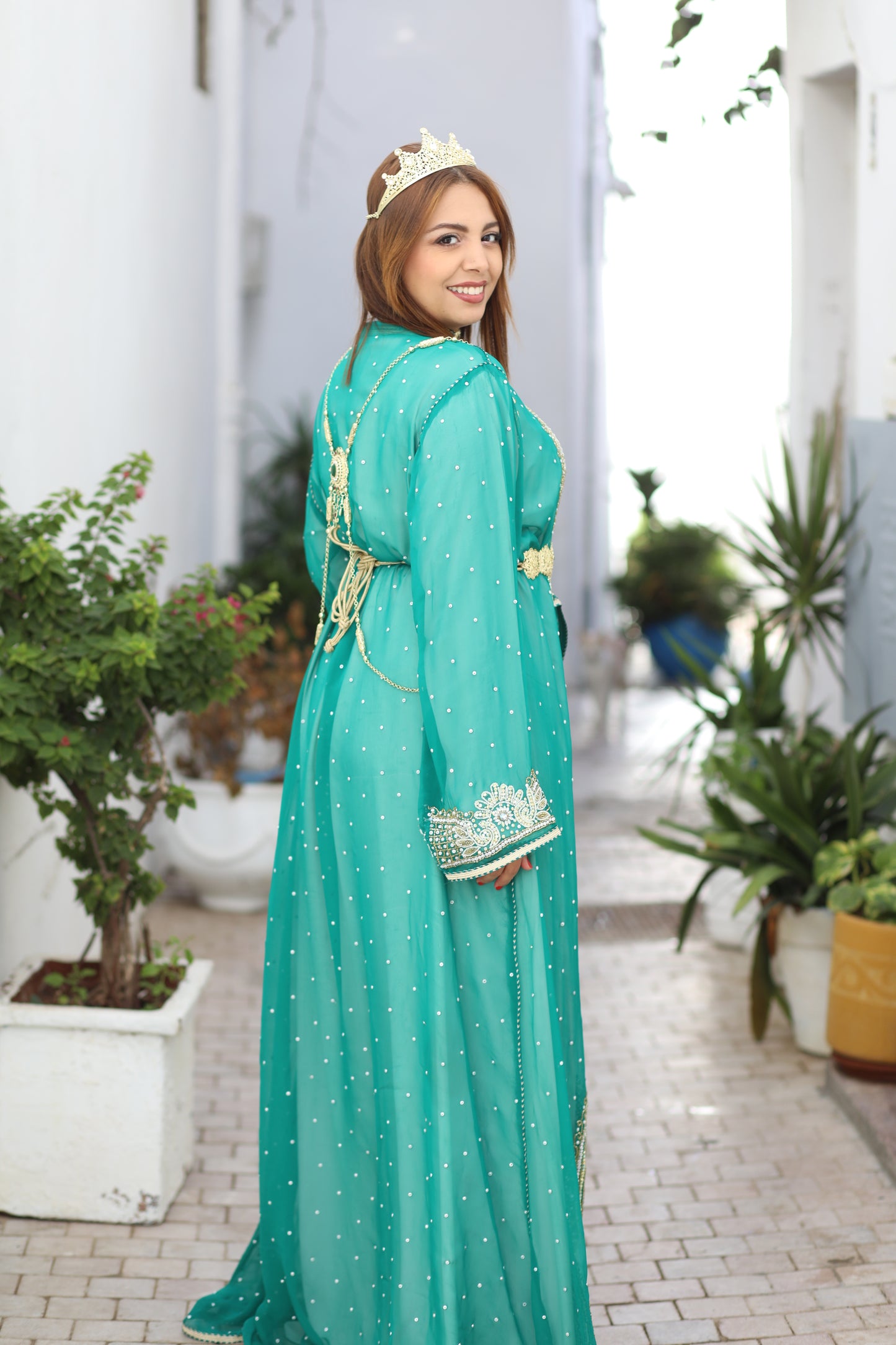 Takchita mariage vert clair - Main Image